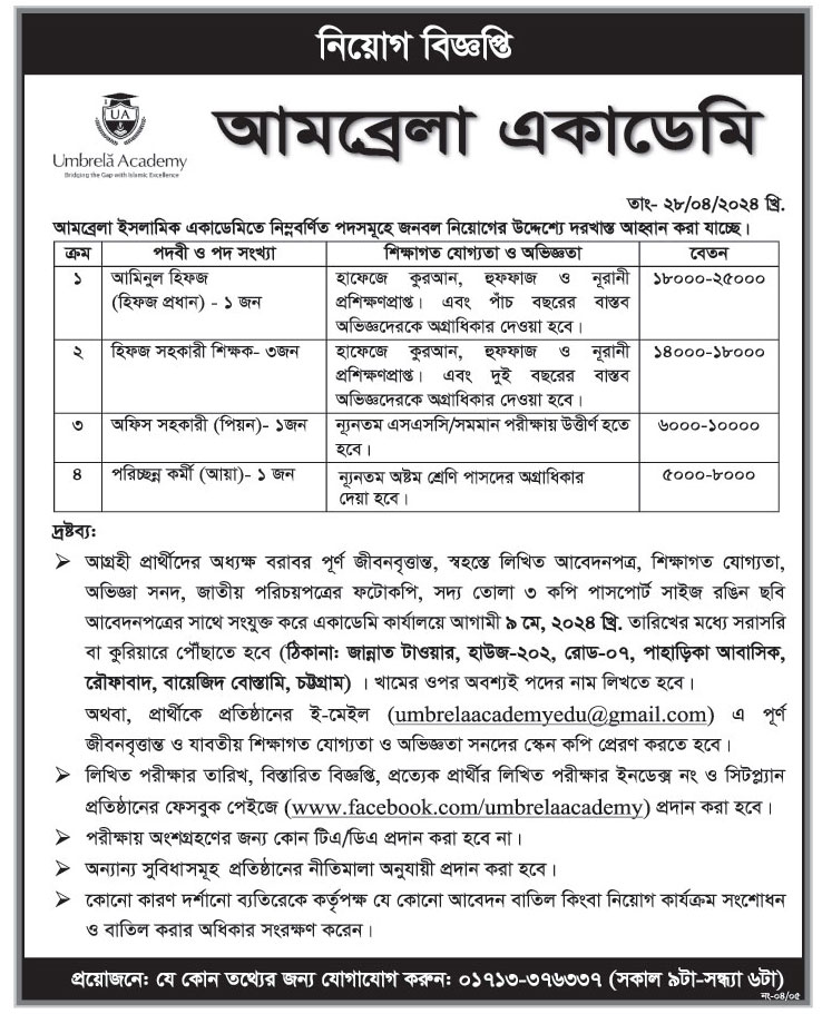 Teaching Job in Chittagong